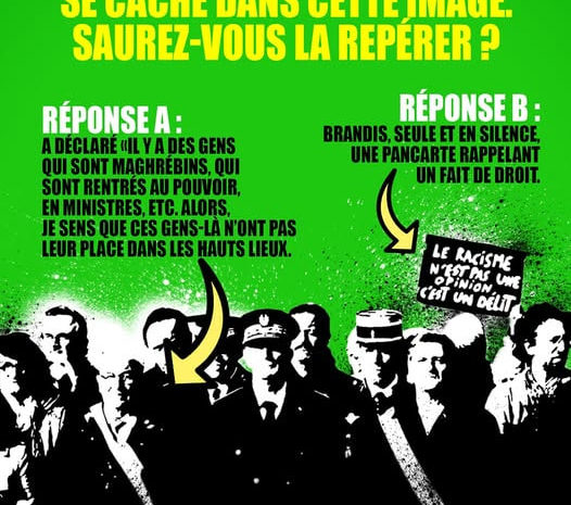  Soutien à notre camarade Sand, convoquée par la justice pour avoir rappelé que le racisme est un délit