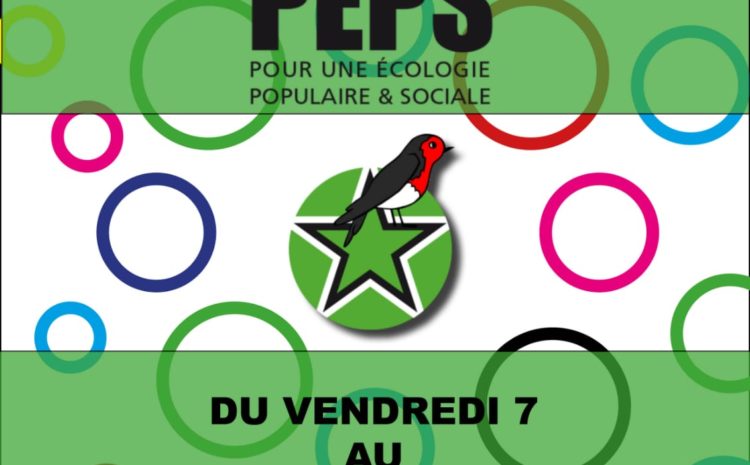 ASSEMBLEE STRATEGIE DE PEPS DU 7 AU 10 NOVEMBRE 2025 à Paris