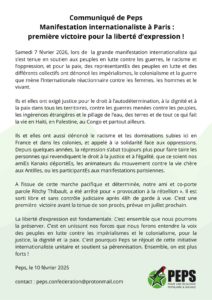 Manifestation internationaliste à Paris : première victoire pour la liberté d’expression !