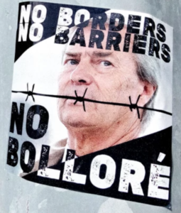 No Borders No Barriers No Bolloré